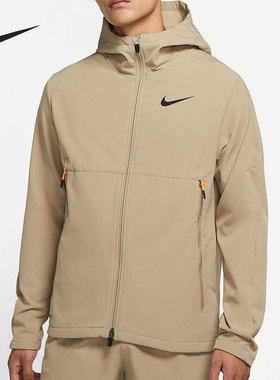 Nike/耐克正品春季新款男子运动休闲连帽训练外套 CU7347-247