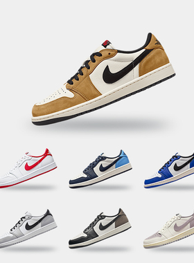 Nike/耐克正品JORDAN男女耐磨经典轻便透气低帮篮球鞋CZ0790-107