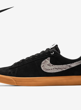 Nike/耐克官方正品SB ZOOM BLAZER LOW GT男女休闲板鞋DA7257-001