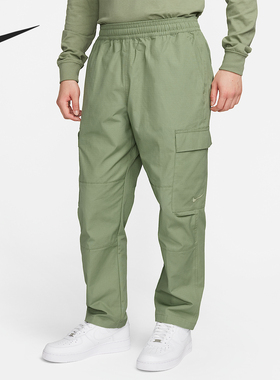 Nike/耐克正品春秋男士梭织多口袋宽松运动长裤FZ4731-386