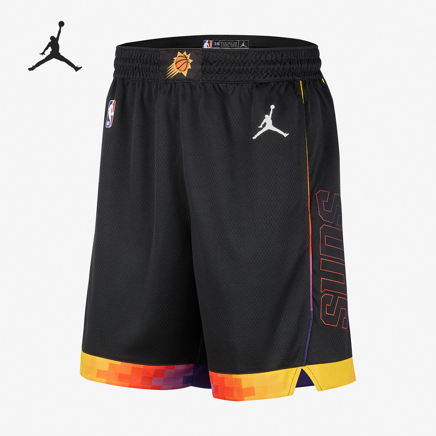 Nike/耐克官方正品Jordan男子训练球迷版篮球运动短裤DO9439-010-封面