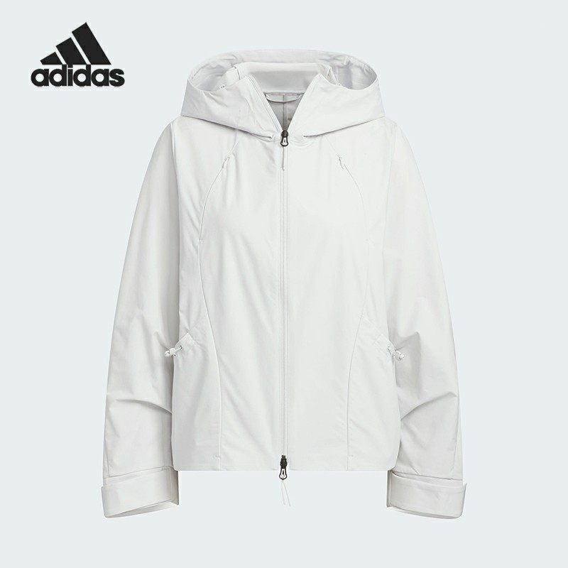 Adidas/阿迪达斯正品2025夏季款女士宽松梭织运动外套KC2711,运动服/休闲服装,运动茄克/外套,淘宝优惠券,粉丝福利购,淘宝优惠卷