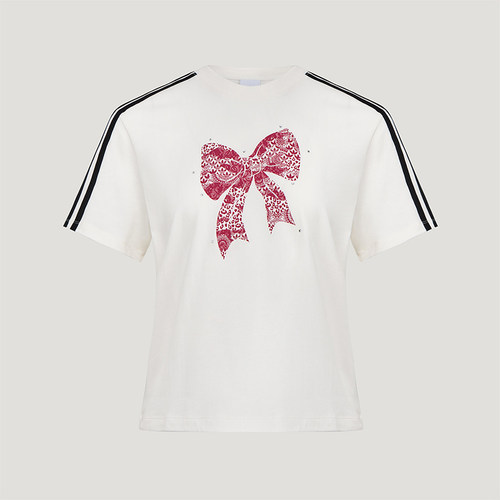 Adidas/阿迪达斯正品三叶草女士时尚休闲经典短袖透气T恤LF1202