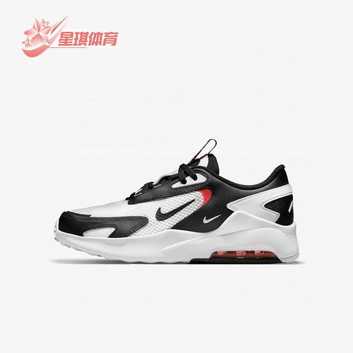 Nike/耐克正品AirMaxGS新款女白黑色休闲运动鞋CW1626-100