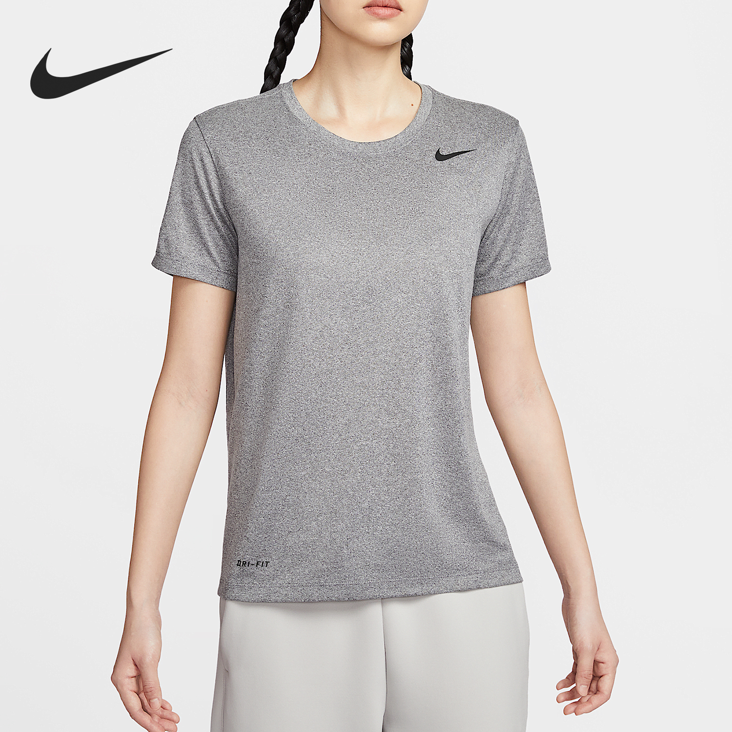 Nike/耐克正品2025新款女士经典复古透气短袖T恤IB8899-091
