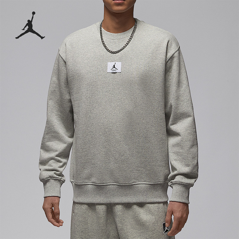 Nike/耐克正品JORDAN男士休闲圆领套头耐穿针织卫衣FV7260-050,运动服/休闲服装,运动卫衣/套头衫,淘宝优惠券,粉丝福利购,淘宝优惠卷