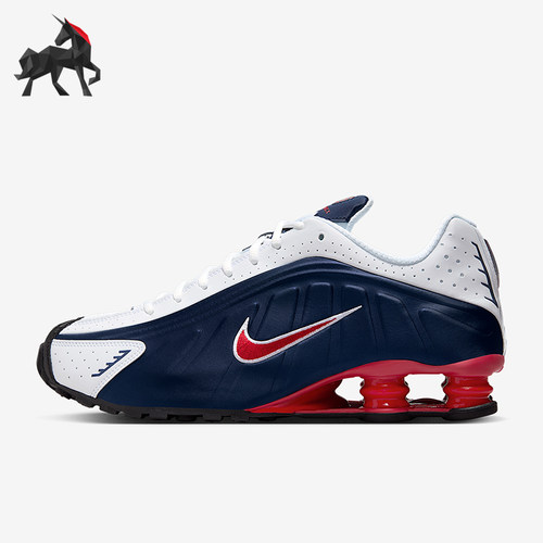 Nike/耐克正品Shox R4男士轻盈缓震气柱耐磨透气运动鞋HQ1988-400