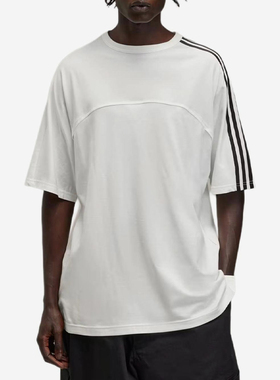 Adidas/阿迪达斯正品男士休闲时尚圆领短袖透气宽松T恤JM7845