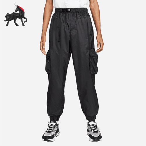 Nike/耐克正品Tech男士运动束脚大口袋梭织休闲长裤FB7911-010
