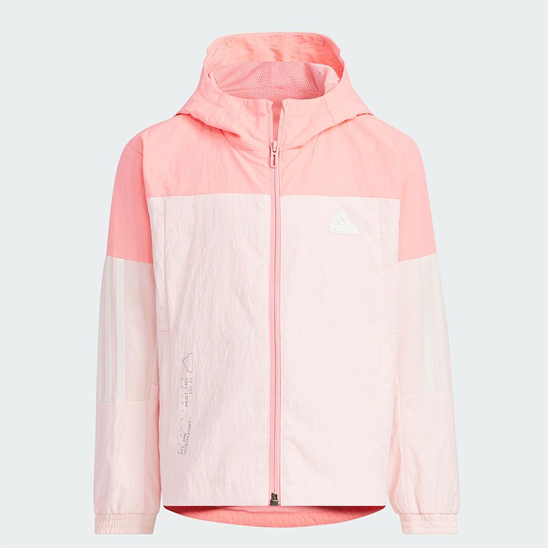 阿迪达斯小童宽松运动外套