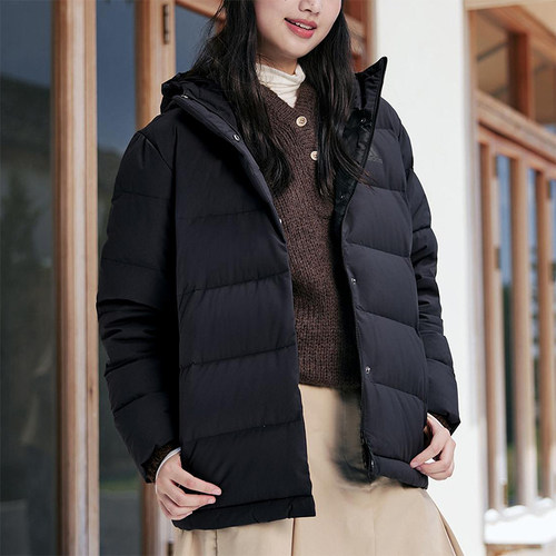 Adidas/阿迪达斯正品2025女士户外简约经典保暖运动羽绒服KG3147