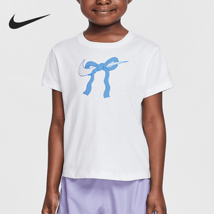 Ribbon小童紋理印花經(jīng)典 Nike Swoosh 透氣T恤II3526 耐克正品 100