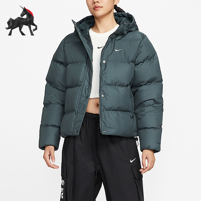 Nike/耐克正品2025秋季款女士日常连帽耐穿保暖羽绒服IH0728-390