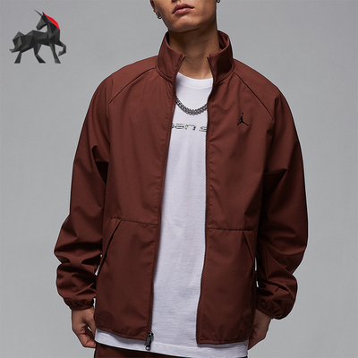 Nike/耐克正品JORDAN男士梭织立领运动夹克外套HF9886-231