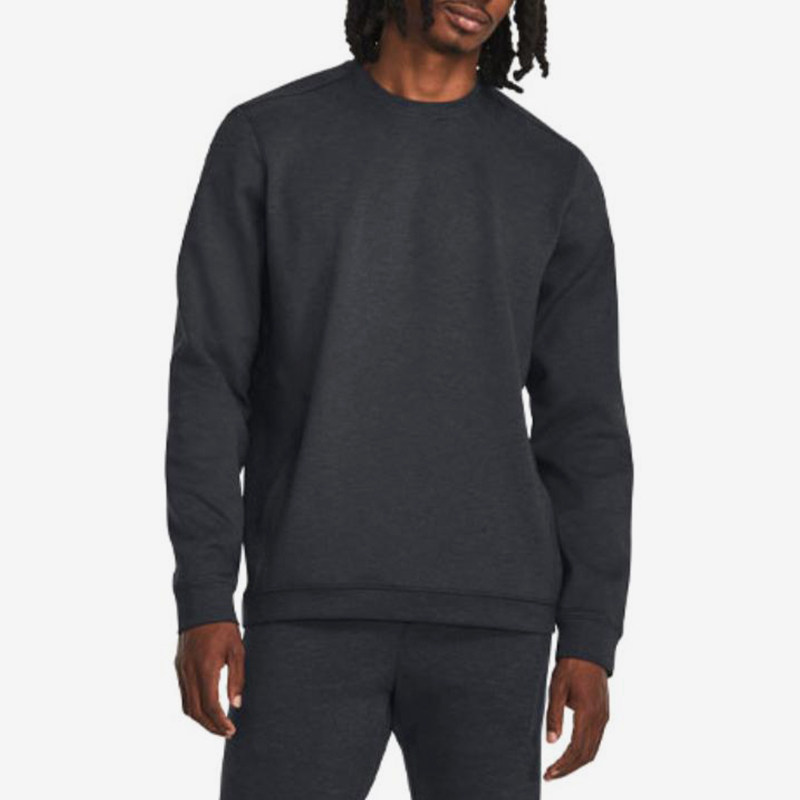 UA/安德玛正品Meridian CW Crew男士套头休闲简约卫衣1379667-001