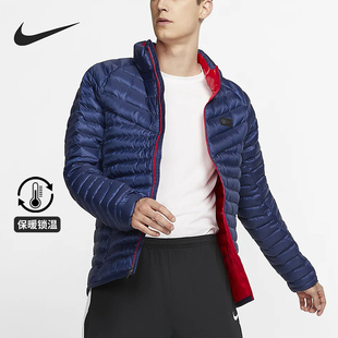 新款 当季 男子足球训练运动休闲羽绒外套CI1303 耐克正品 Nike