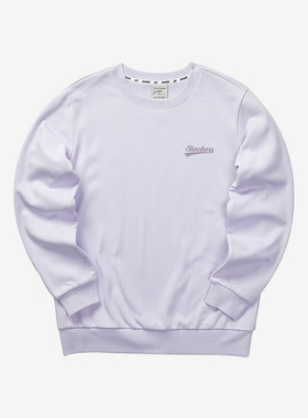 Skechers/斯凯奇正品新款男女同款时尚运动圆领休闲卫衣 L323U073
