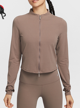 Nike/耐克正品Zenvy Dri-FIT女士透气瑜伽紧身外套FV7424-233