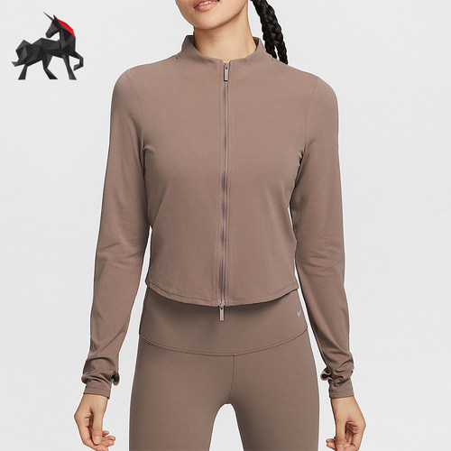 Nike/耐克正品Zenvy Dri-FIT女士透气瑜伽紧身外套FV7424-233