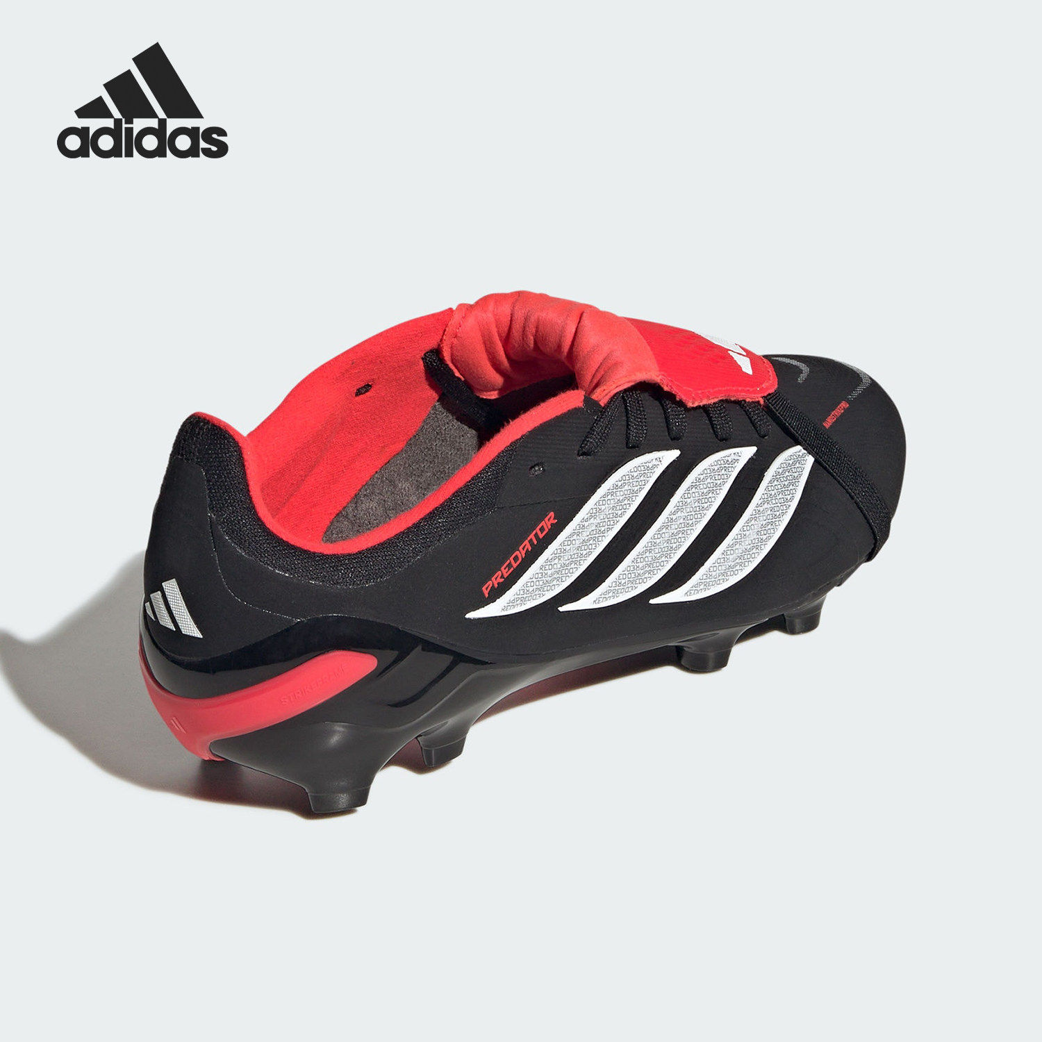 Adidas/阿迪达斯正品2026春季款小童低帮一脚蹬足球鞋JR3332