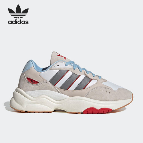 阿迪达斯男女耐磨运动休闲鞋