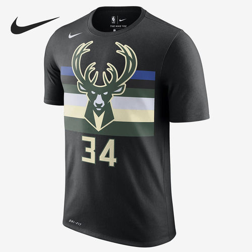 Nike/耐克正品密尔沃基雄鹿队