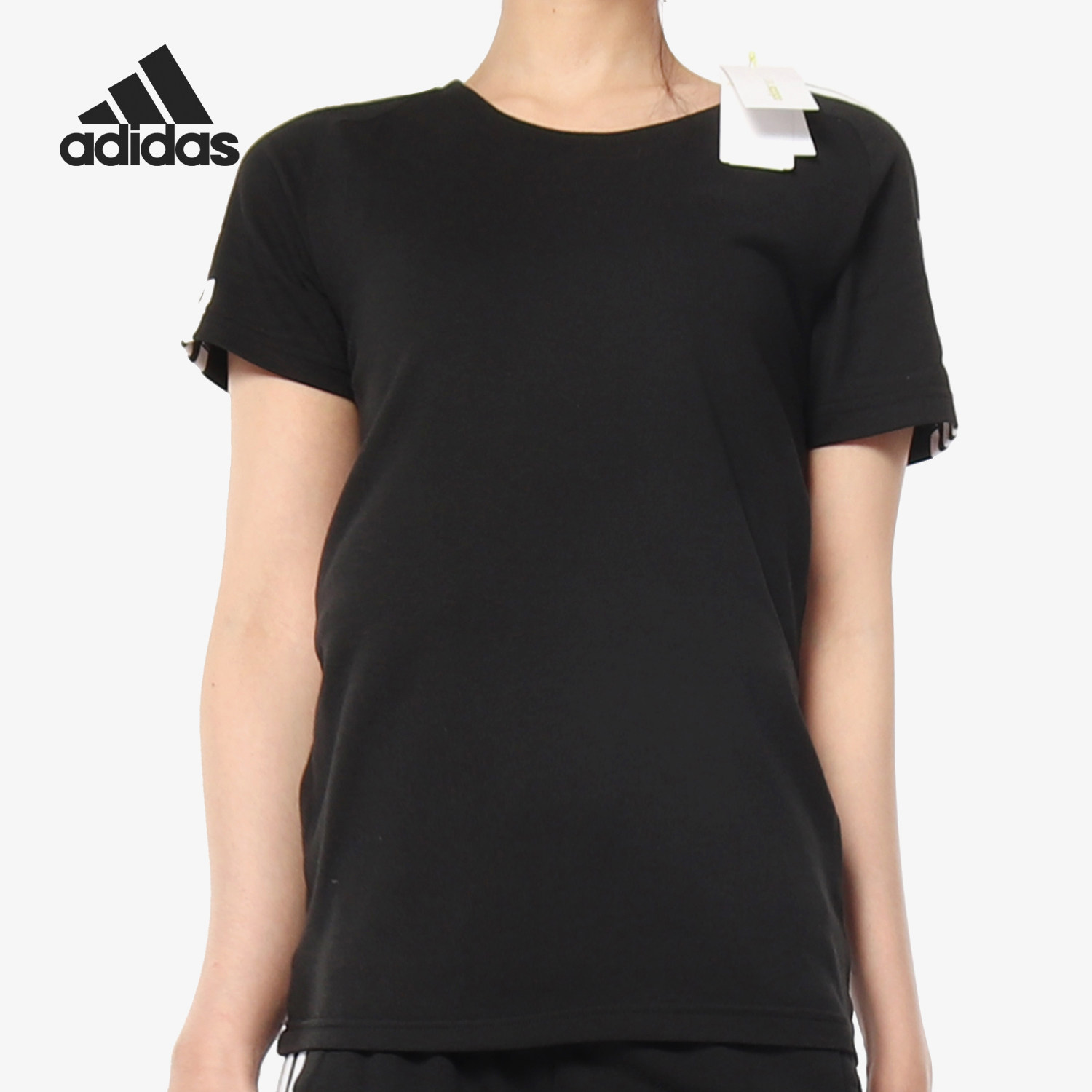 Adidas/阿迪达斯正品春秋新款女子运动训练跑步加绒七分裤 S97105