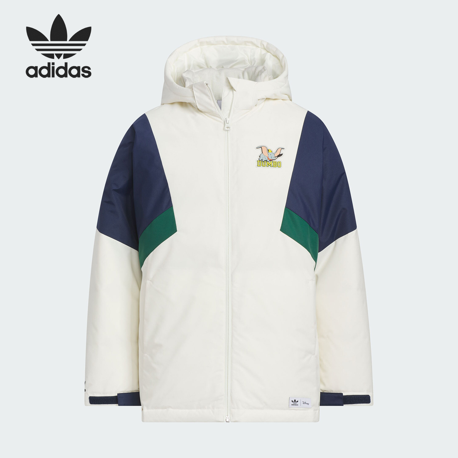 阿迪达斯正品大童保暖羽绒服