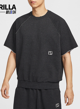 Nike/耐克正品夏季新款男士宽松透气经典复古短袖T恤HJ8088-010