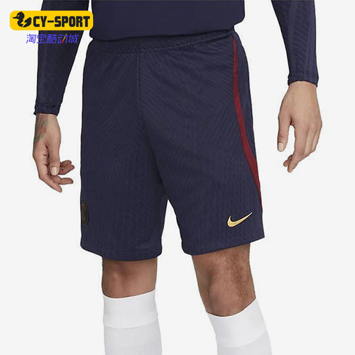 Nike/耐克正品夏季男士松紧腰足球经典训练健身短裤DX3193-498