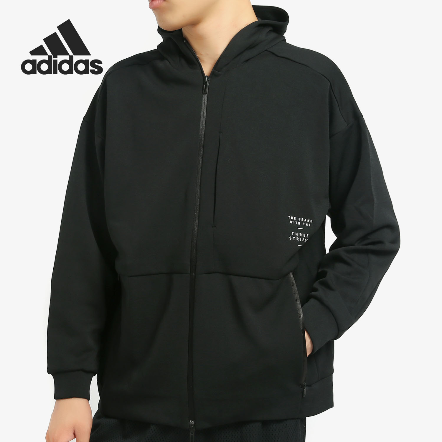 adidas阿迪达斯正品拉链外套