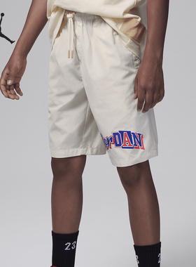 Nike/耐克正品Air Jordan大童透气休闲运动短裤FV2833-113