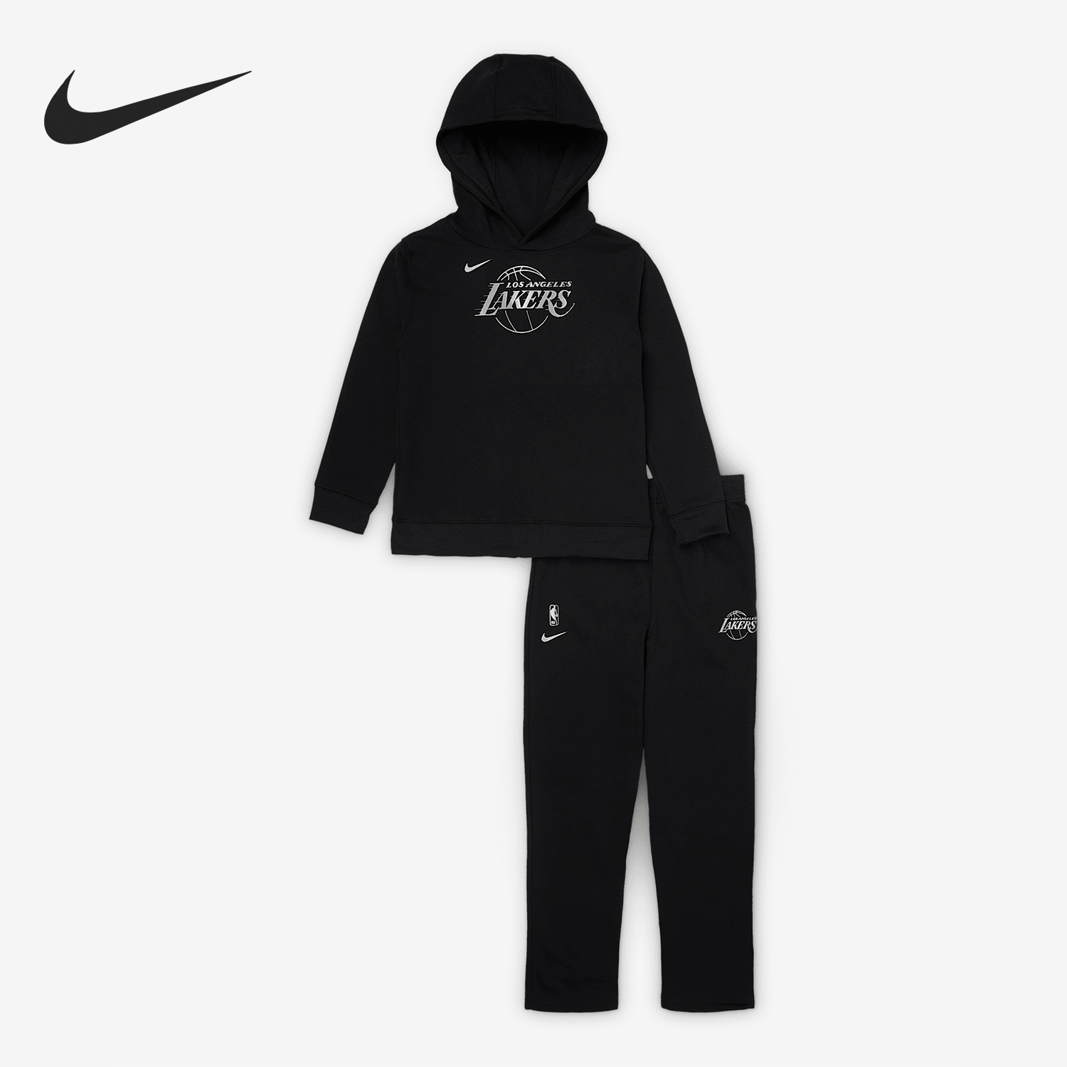 Nike/耐克正品Club Fleece NBA小童加绒针织套装IF2423-010