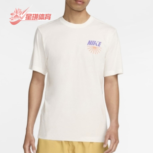 男士 新款 耐克正品 133 印花透气运动短袖 T恤FZ9999 时尚 Nike