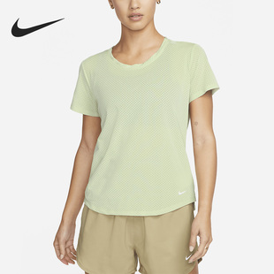 耐克官方正品 DX0132 DRI ONE女子运动透气网眼短袖 343 FIT Nike