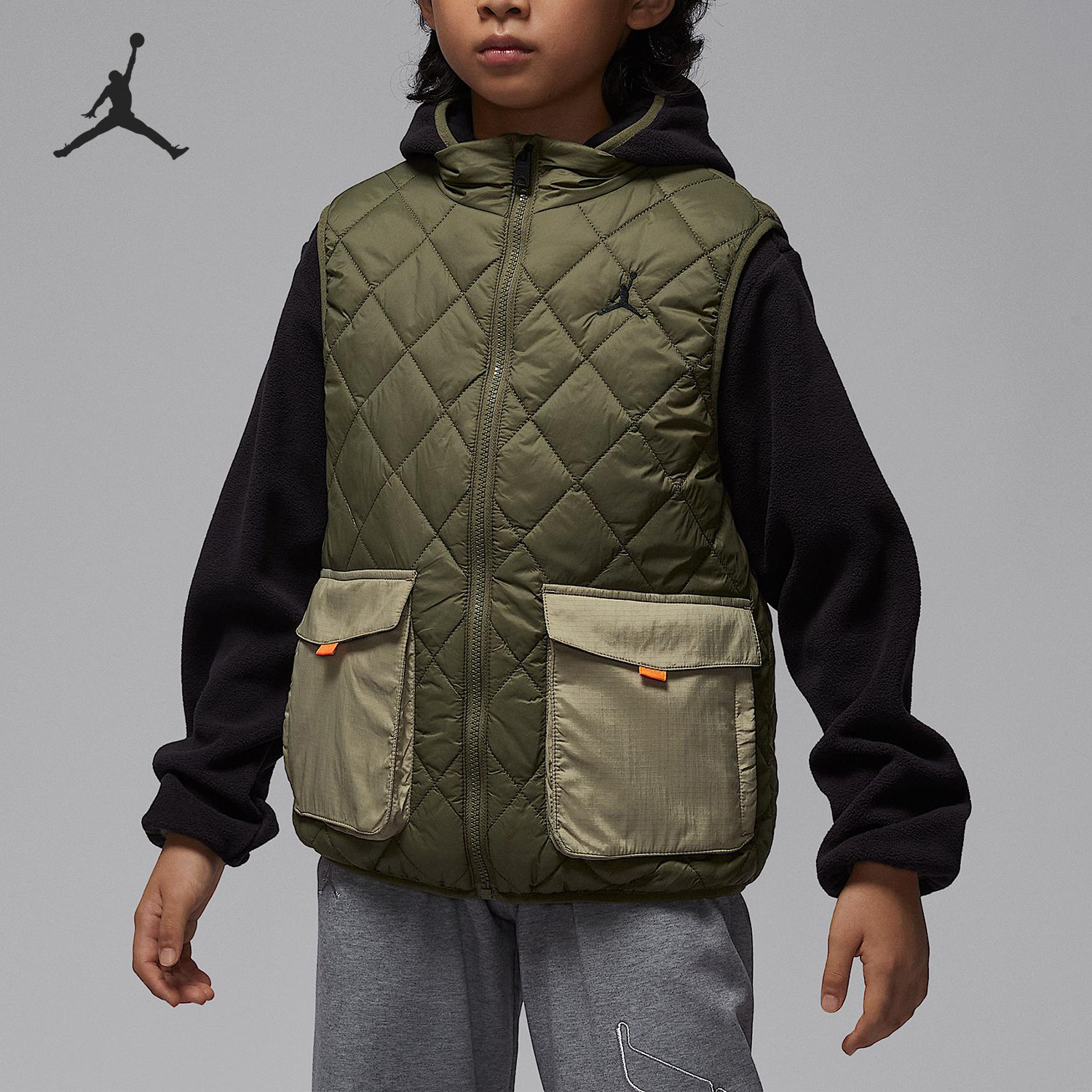 Nike/耐克正品JORDAN大童三合一两件套运动外套IQ9998-222
