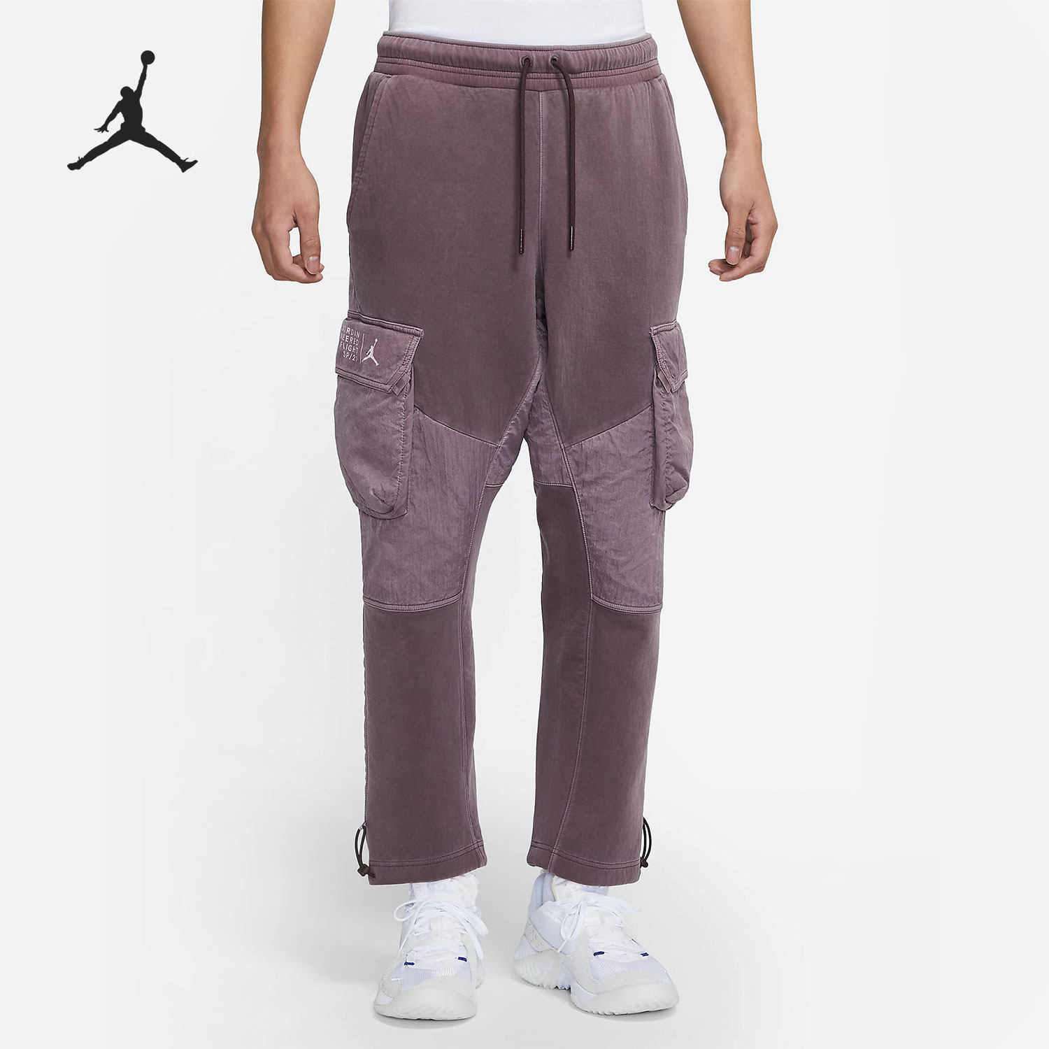 Nike/耐克正品 JORDAN 男子工装休闲运动针织长裤 CV2791-255