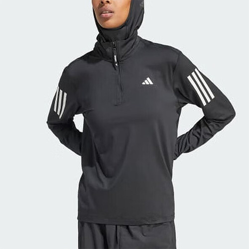 Adidas/阿迪达斯正品OTR B HZIP女士运动透气套头衫IK7440