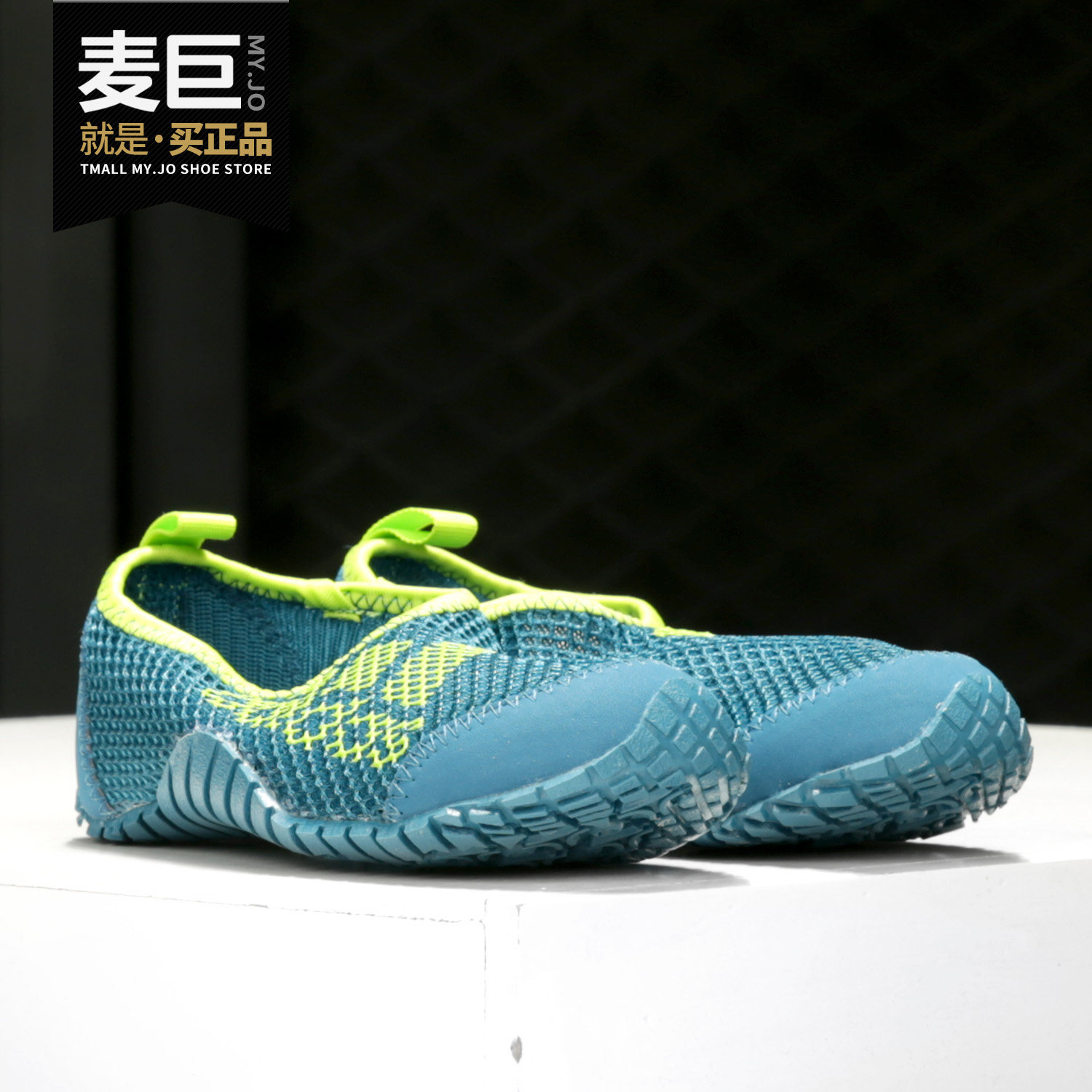 Adidas/阿迪达斯正品当季新款男童透气一脚蹬网面沙滩凉鞋CM7644