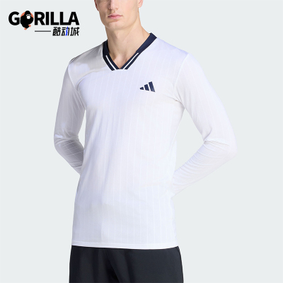 Adidas/阿迪达斯正品TENISLONGSLEVETOP新款经典长袖T恤KB3440