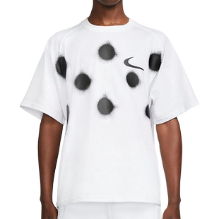 Nike/耐克官方 X OFF-WHITE联名款男女运动短袖T恤CU2477-010
