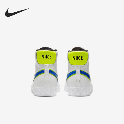 Nike/耐克正品Blazer GS女子大童高帮经典时尚板鞋DB4677-100