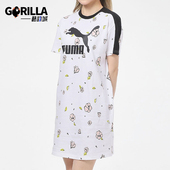 彪马正品 针织运动连衣裙532044 夏季 女士印花透气经典 新款 Puma