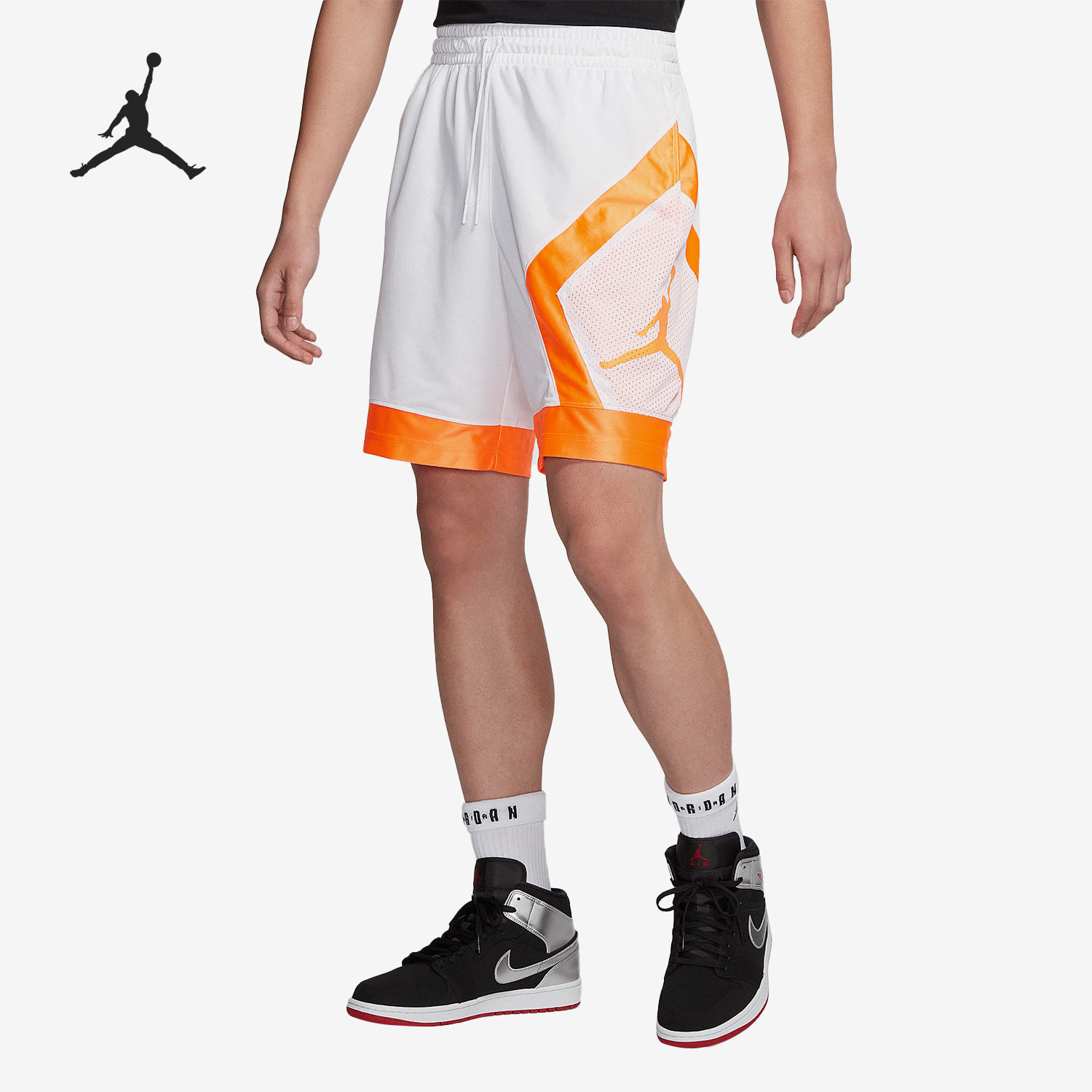 Nike/耐克官方正品JORDAN运动男子篮球训练短裤五分裤 AV3207-102