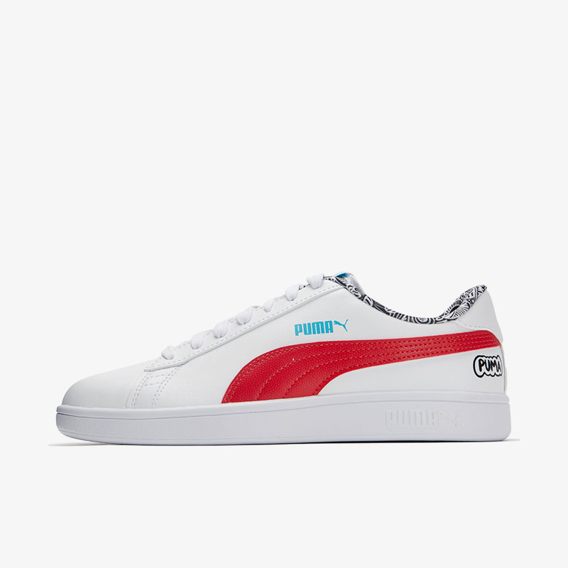 Puma/彪马官方正品Smash V2新款男女运动低帮时尚板鞋386396-01