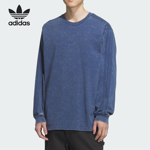 Adidas/阿迪达斯正品三叶草男士圆领保暖休闲宽松长袖KA6760