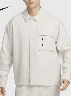 Nike/耐克官方正品Sportswear Tech男士翻领宽松外套HF0133-104