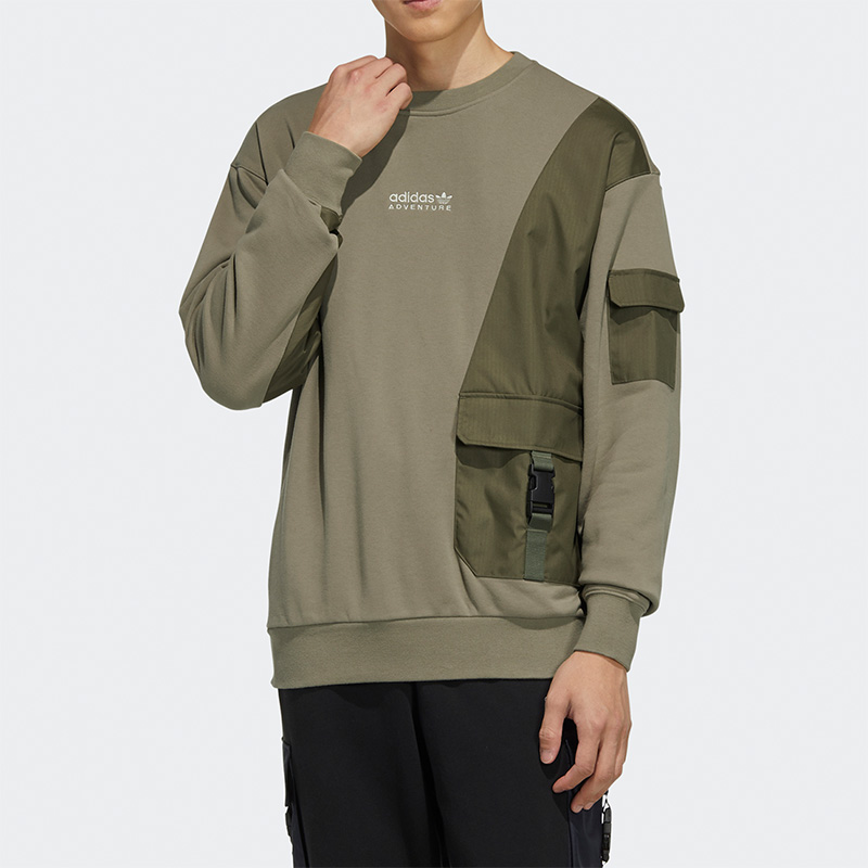 阿迪达斯三叶草男子运动卫衣