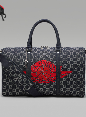 Nike/耐克正品Jordan Monogram男士潮流复古经典行李包IW1552-455