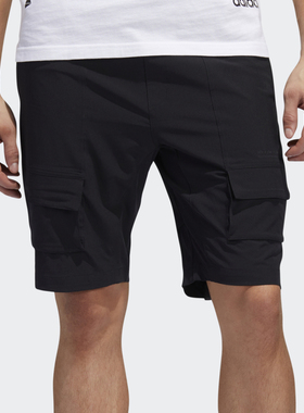 Adidas/阿迪达斯正品新款M SHORT ID RLX 多口袋工装短裤 FT2785